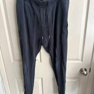 Theory Black Sweatpants with Elastic Waistband